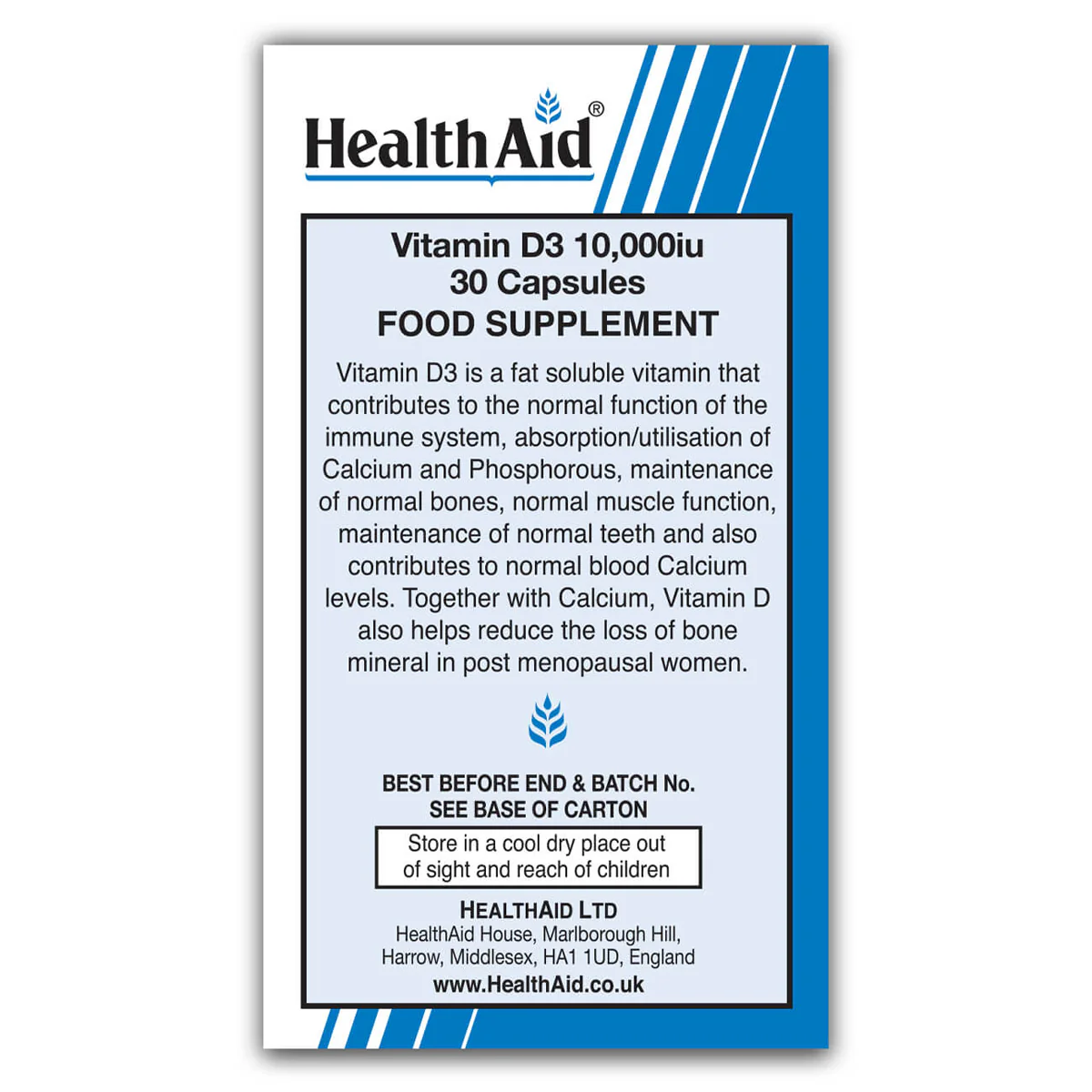 Vitamin D3 10,000 IU Vegicaps 02 thumb