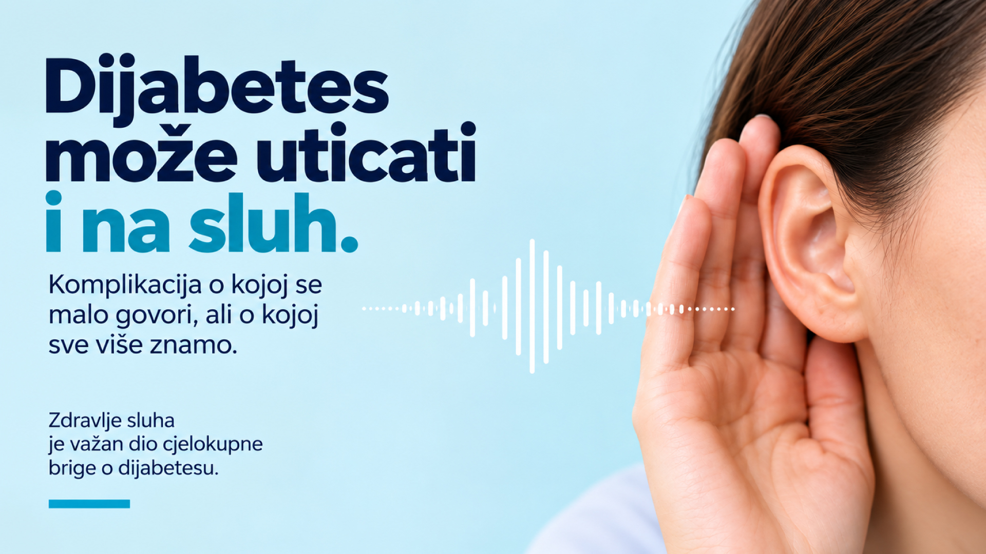 Dijabetes i gubitak sluha – komplikacija o kojoj se malo govori